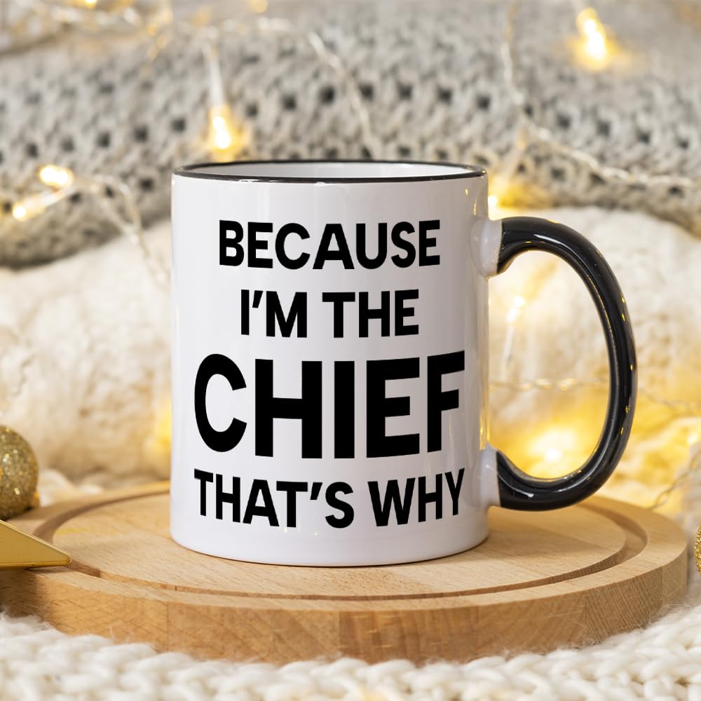 Yanprint navy retired leader gift 11oz mug for thoughtful celebration.