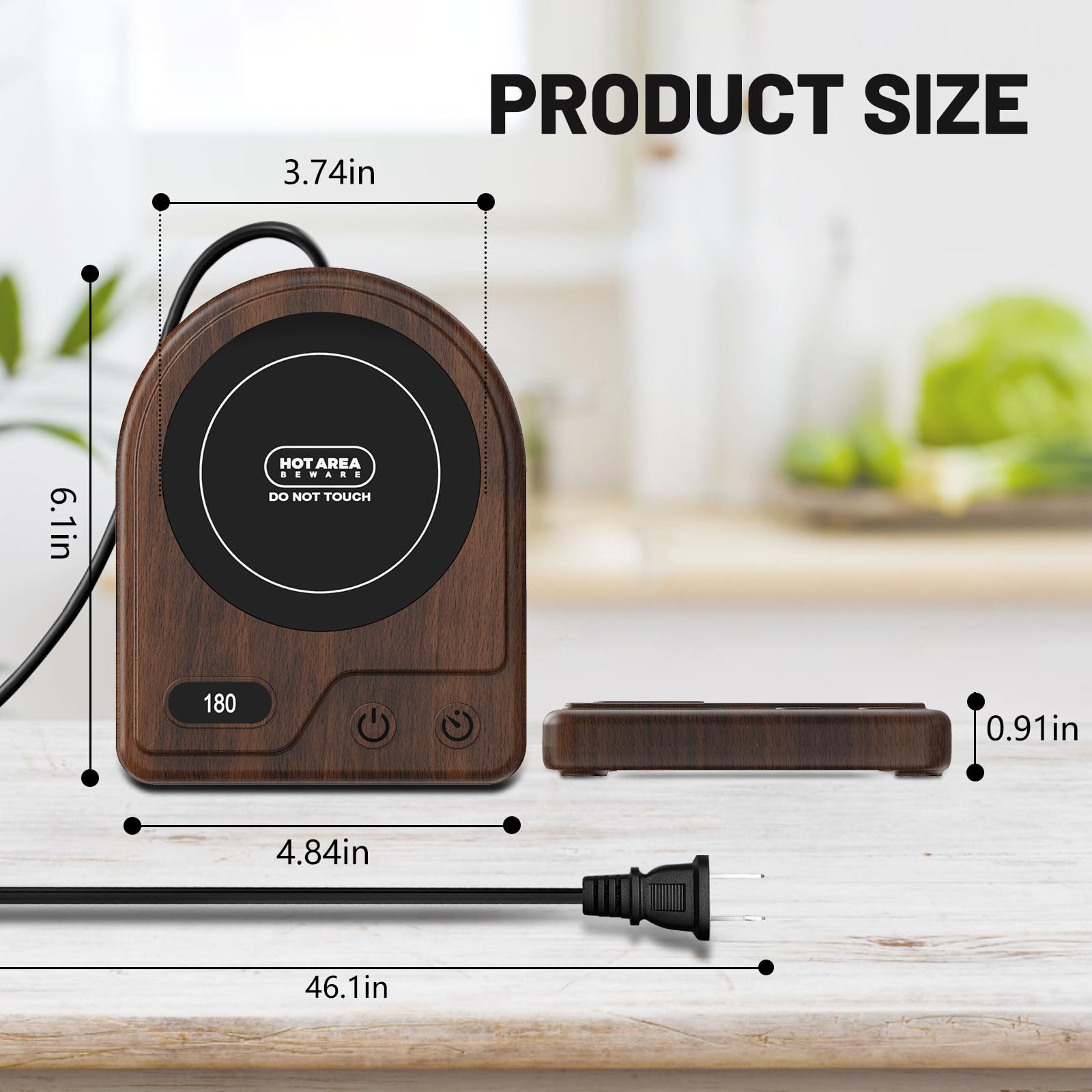 Yanxus mug warmer makes a thoughtful gift for coffee lovers.