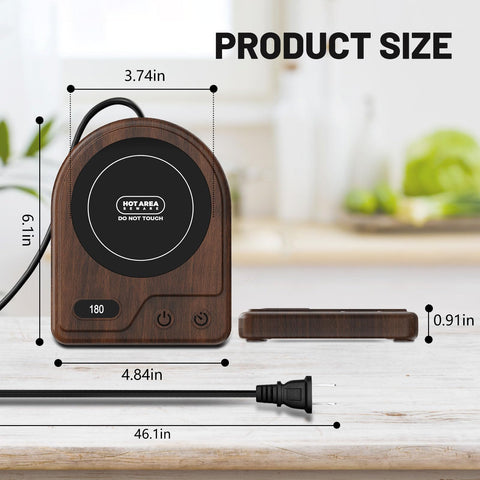 Yanxus mug warmer makes a thoughtful gift for coffee lovers.