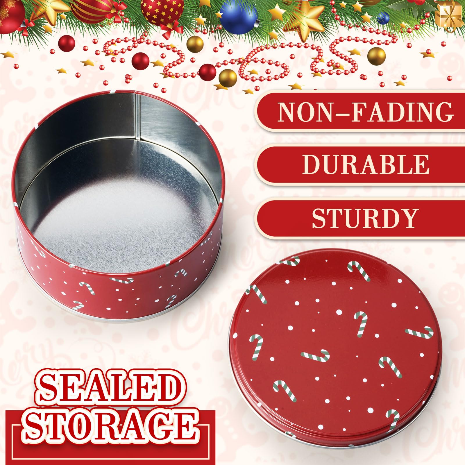 Yaomiao tin with sealed lid close-up showing moisture protection