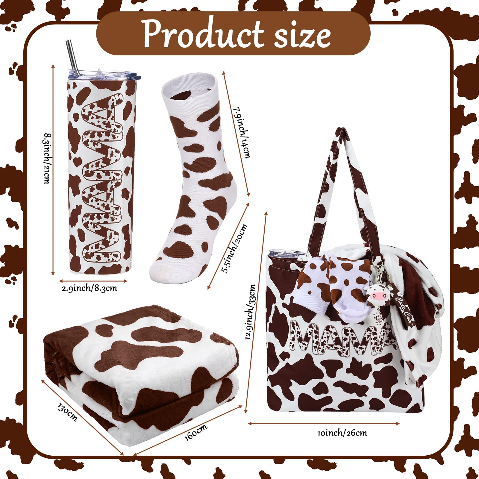 Yaomiao cow-pattern tumbler lid and straw for convenient on the go sipping