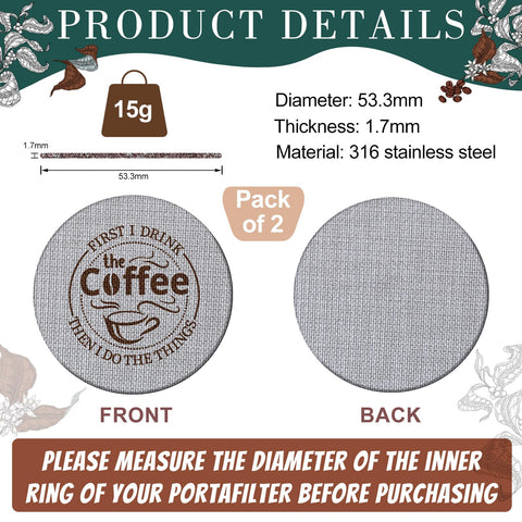 Yaomiao puck screen 1.7 mm thickness ensures durable, long-lasting filtration.