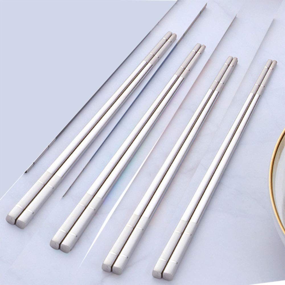 YAPULLYA set of 3 spoons and 3 chopsticks for family dining