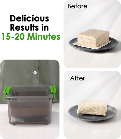 YARKOR Tofu Press components are dishwasher-safe for quick kitchen cleanup.