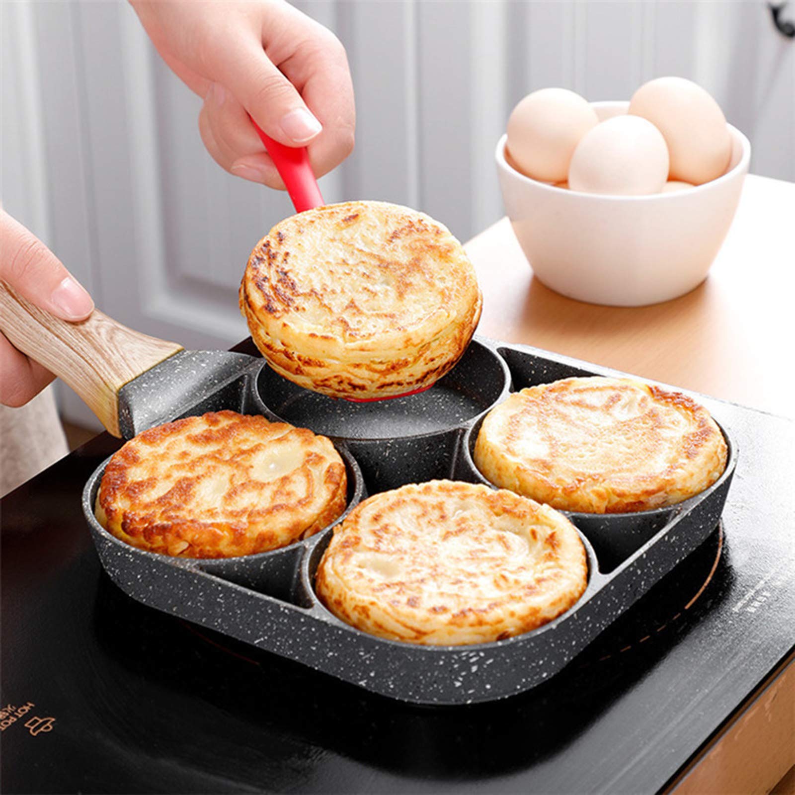 Yarlung burger and pancake pan expands breakfast and lunch options