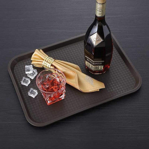Yarlung fast food tray hand-wash-friendly with damp cloth for quick cleanup.