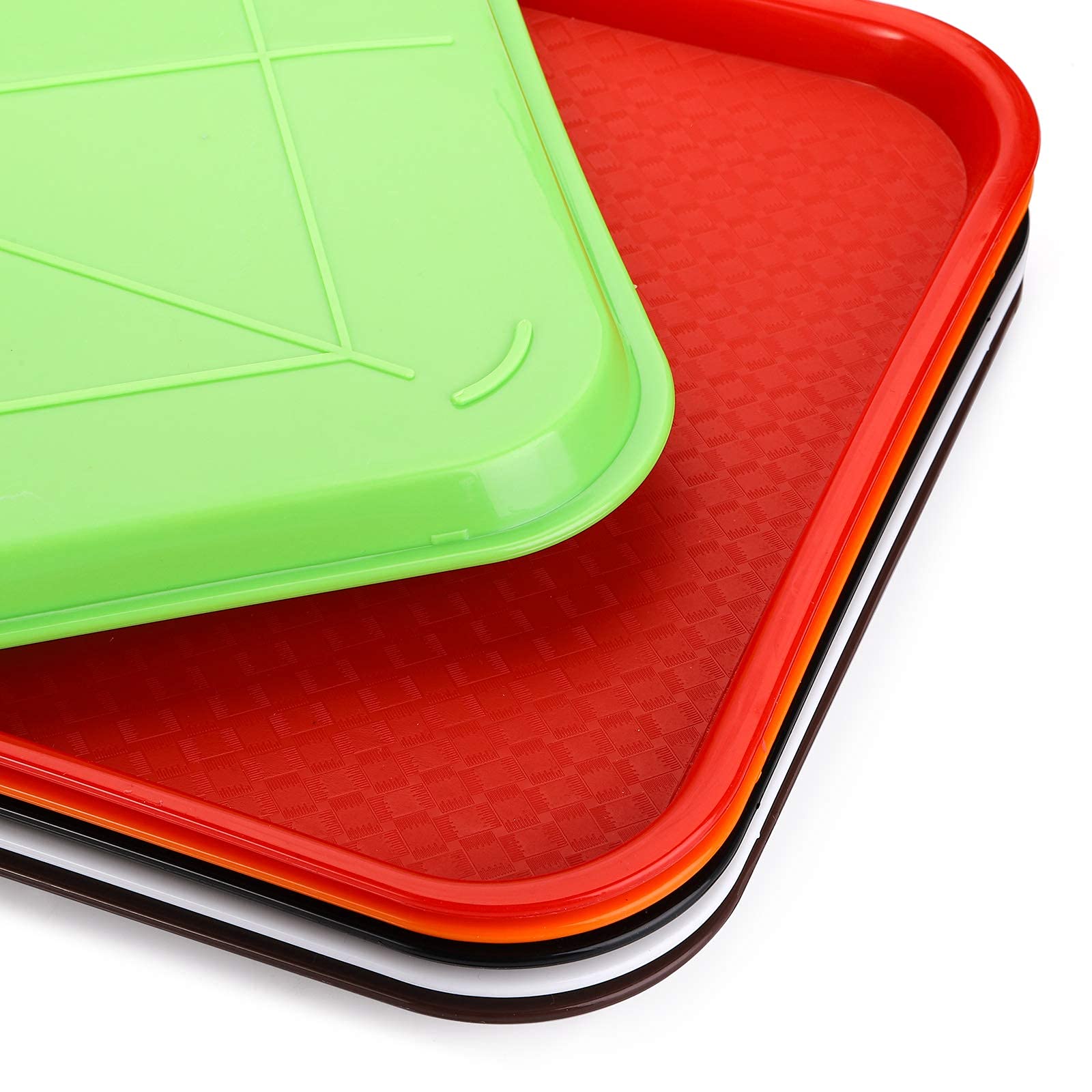 Yarlung fast-food tray in green for organized catering or family meals