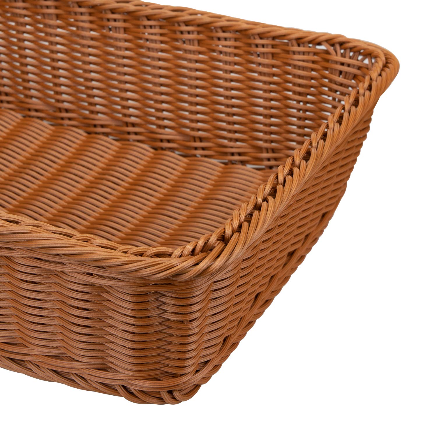 Yarlung rectangular fruit basket serve tray for produce