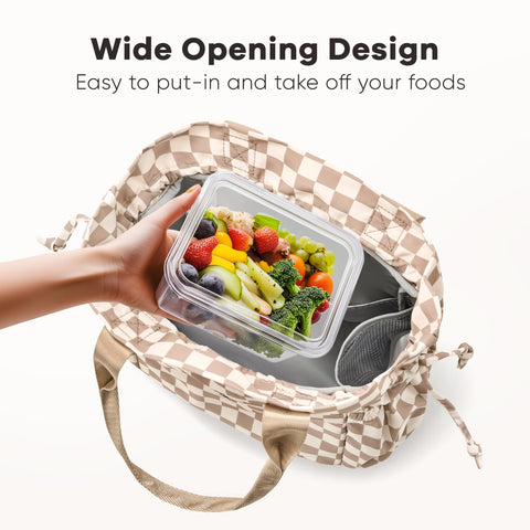 Yarnic front magnetic snap pocket offers secure extra storage for small items