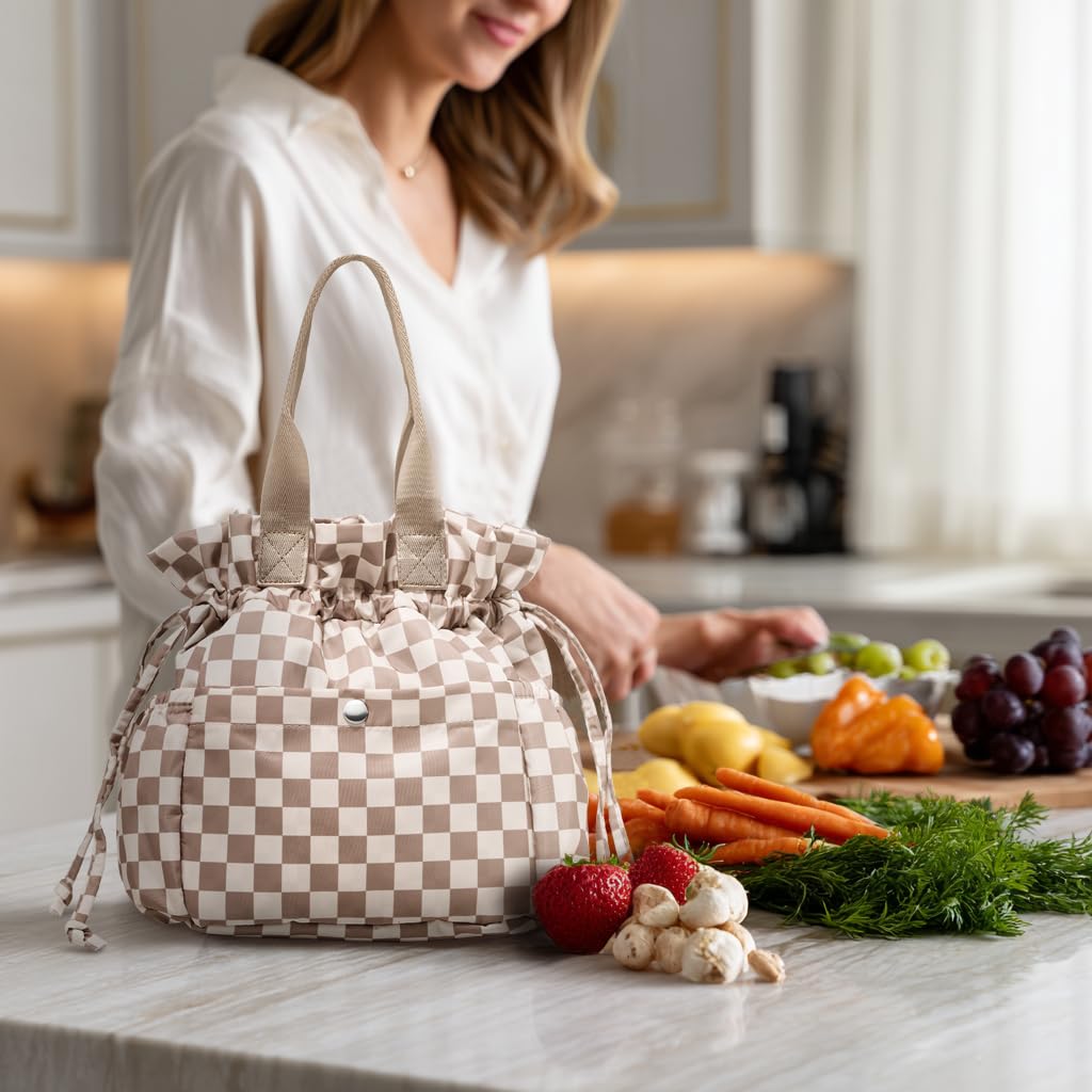 Yarnic bag doubles as a stylish purse or diaper bag for busy days