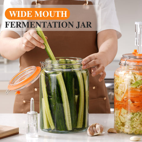 YARWELL fermentation kit supports kimchi, pickles, and kombucha.
