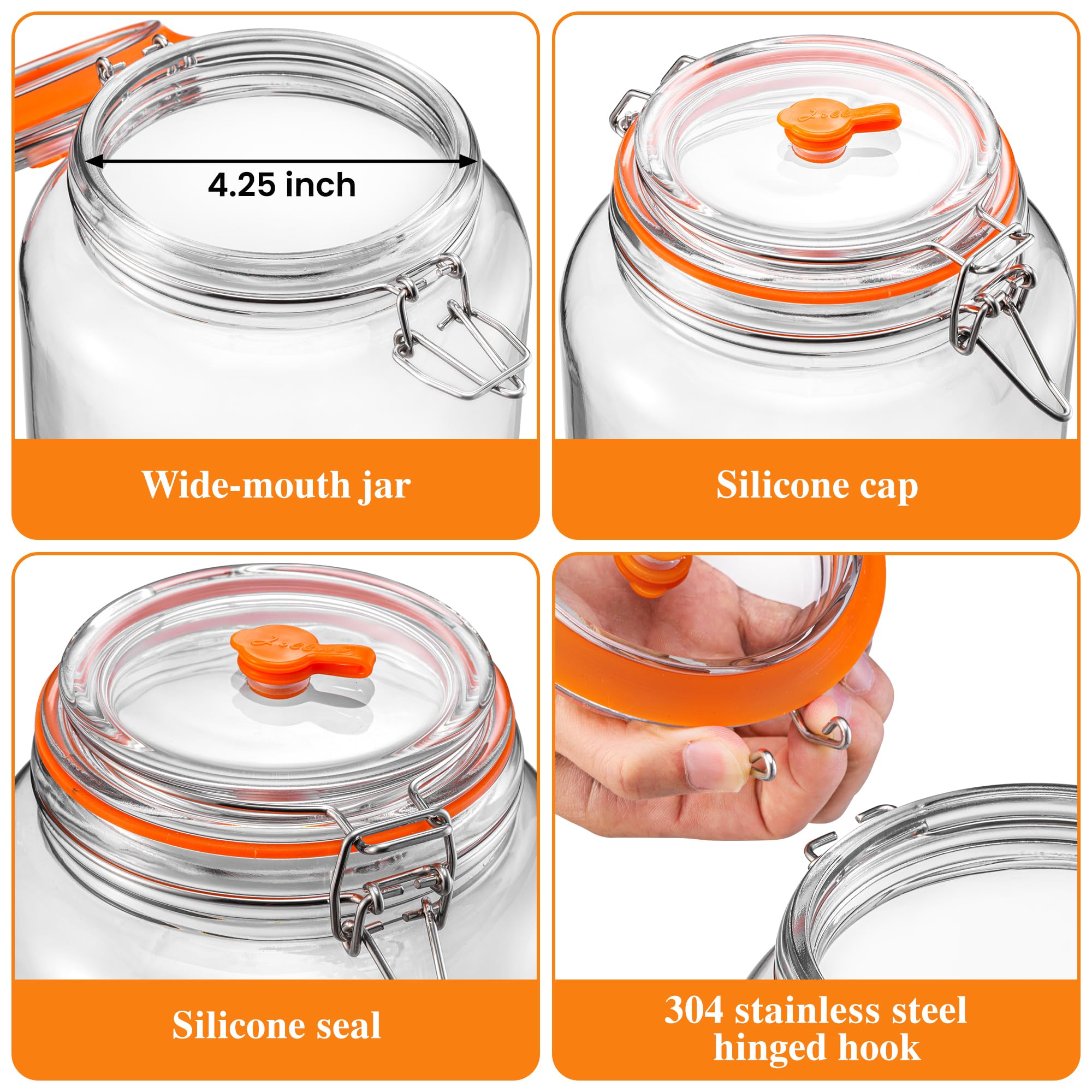 YARWELL silicone-grommets and seals support airtight fermentation.