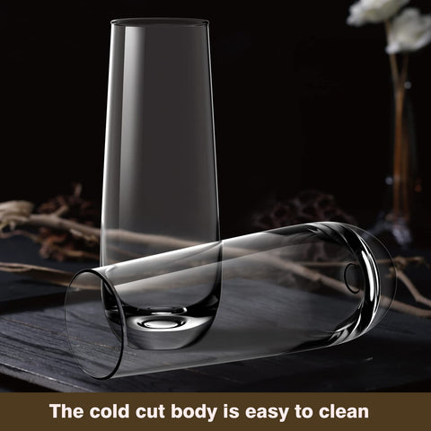 Yaschmo cocktail glasses versatile for stylish mixed drinks and festive scenes.