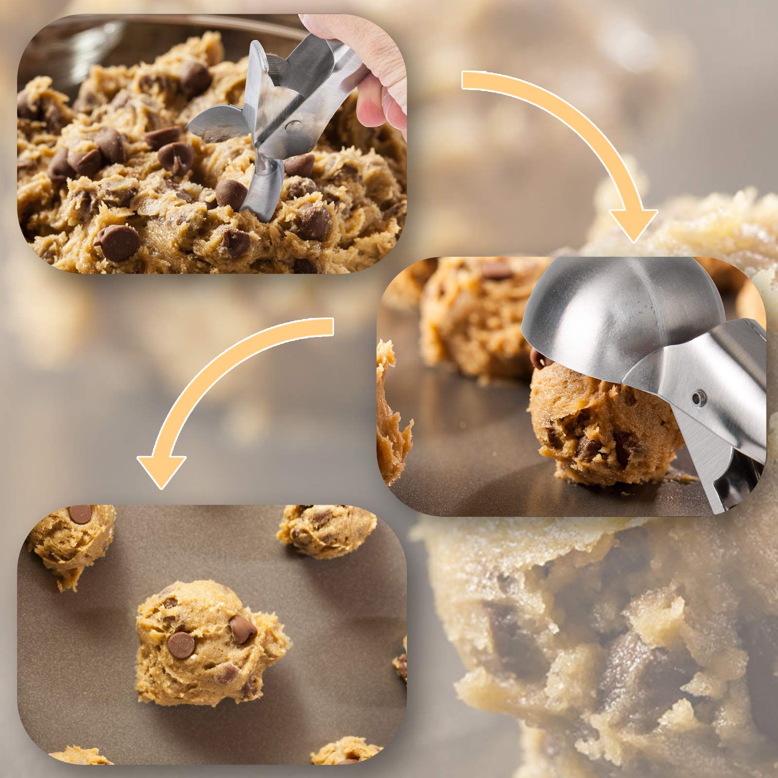 YasTant ice-cream-frozen-desserts-scoop durable tool for cold treats.
