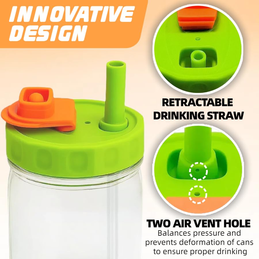 Yathindy food-grade silicone ensures safe, reusable jar lids