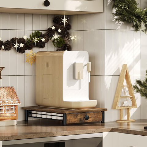 YATINEY coffee pod drawer holder with capsules inside shows quick access