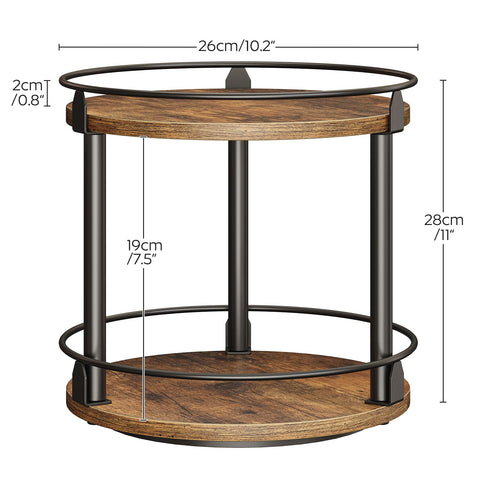 YATINEY dinner table spice access with swift spin when desired