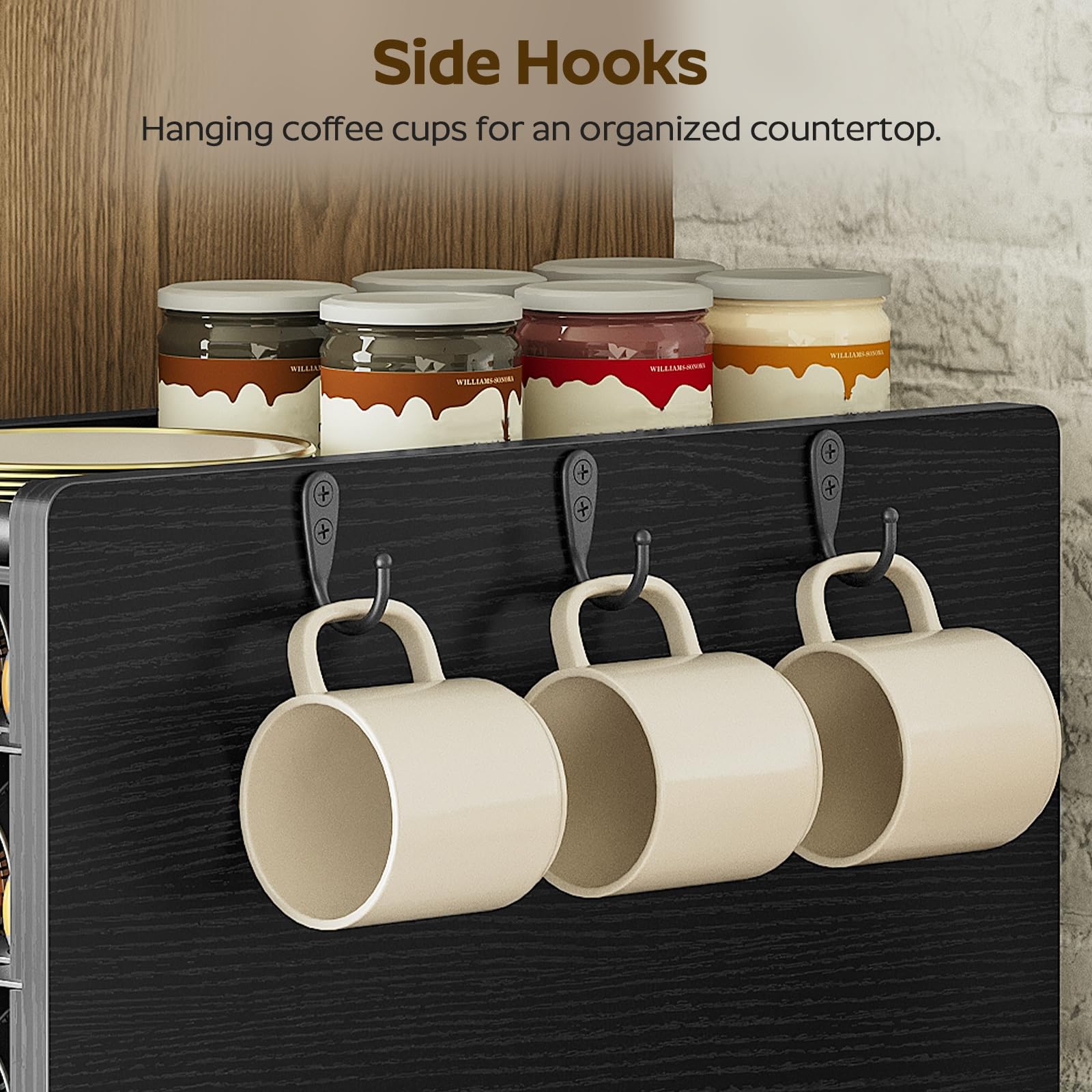 YATINEY easy assembly with labeled parts and clear instructions.