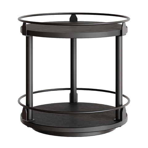 YATINEY SR22BK rotates 360 degrees for quick access to spices.