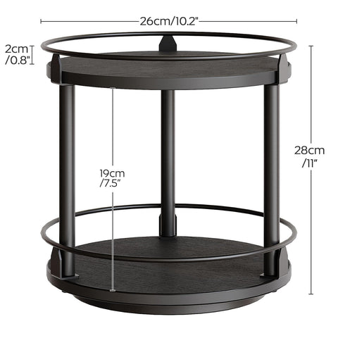 YATINEY SR22BK keeps spices accessible, reducing time spent searching.