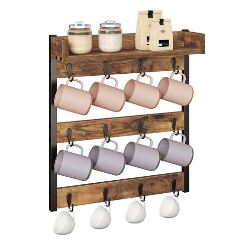 YATINEY MH42BR space-saving kitchen display for mugs