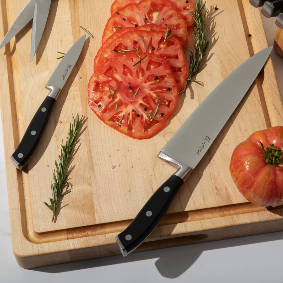 Yatoshi Knives high carbon steel blades stay sharp longer