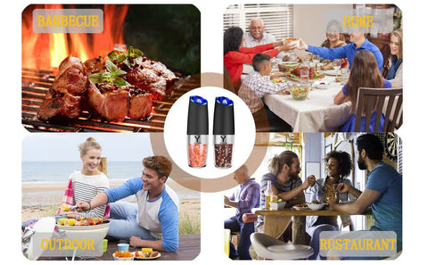 YAYAYOUNG gravity grinder compact design fits on a table or shelf.