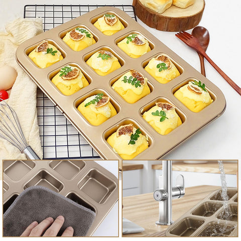 YAYODS 3-pack supports mini cakes, cupcakes, and cornbread bites