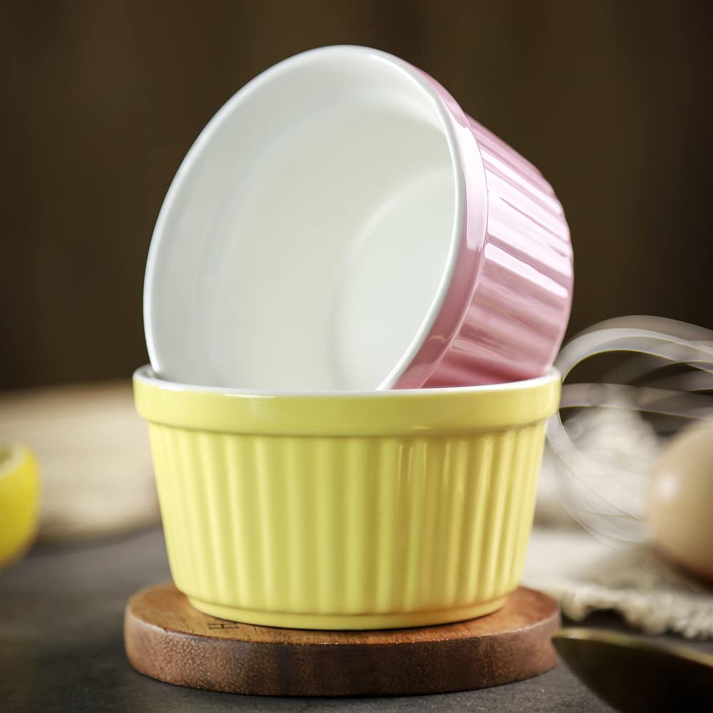 YAZYLIFE 6oz ramekin ideal for dipping sauces and condiments