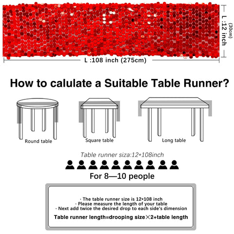 Yblut sequin table runner mesh fabric detail highlights premium craftsmanship
