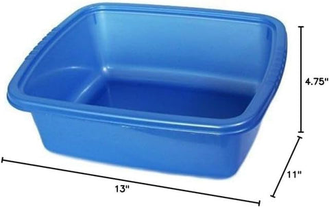 YBM HOME dishpan highlighting heavy-duty construction for tough tasks.