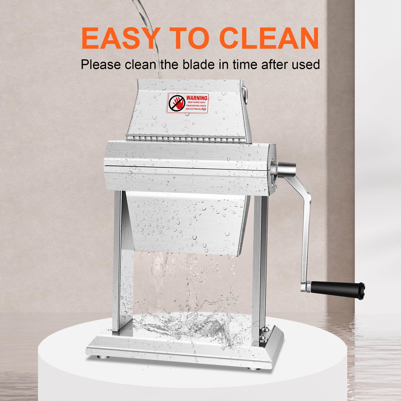 YBSVO hand crankTenderizer provides controlled tenderizing with minimal effort