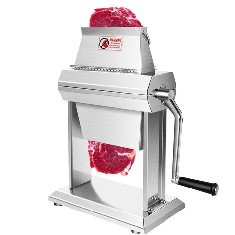 YBSVO Butcher Series tenderizer with wide chute for large cuts, ideal for prep