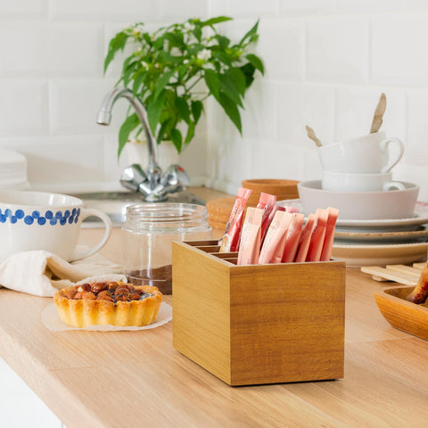 YCXNBHH gift-ready wooden organizer suits any home or countertop.