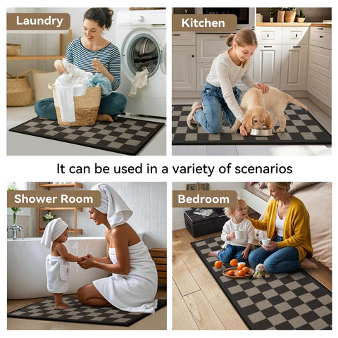 YDKGL anti-fatigue kitchen-floor-mat reduces fatigue while cooking.