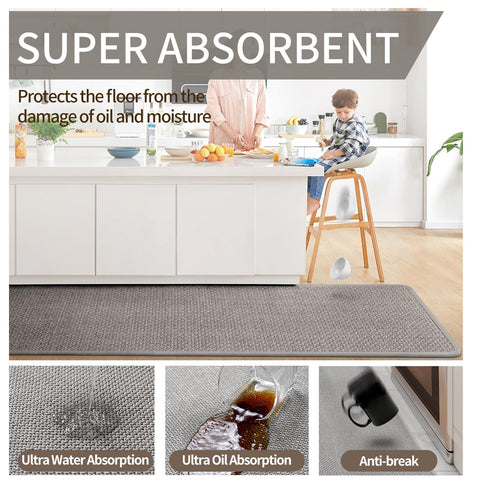 YDKGL gray color tone complements modern kitchens and hides minor dirt.