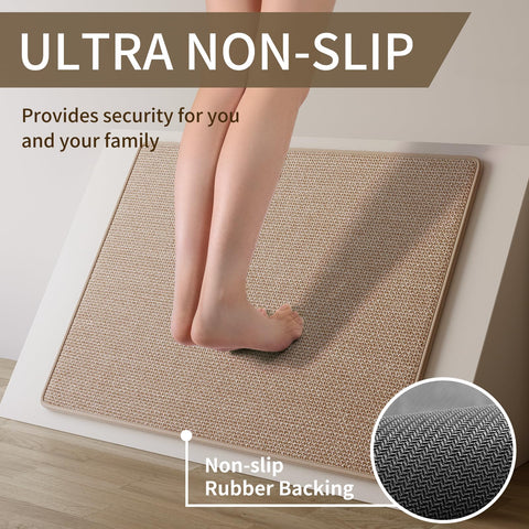 YDKGL absorbent surface quickly soaks spills and protects floors while you cook