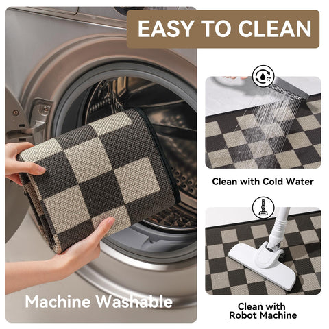 YDKGL kitchen mat soft-cushion supports long standing tasks at sink or stove.