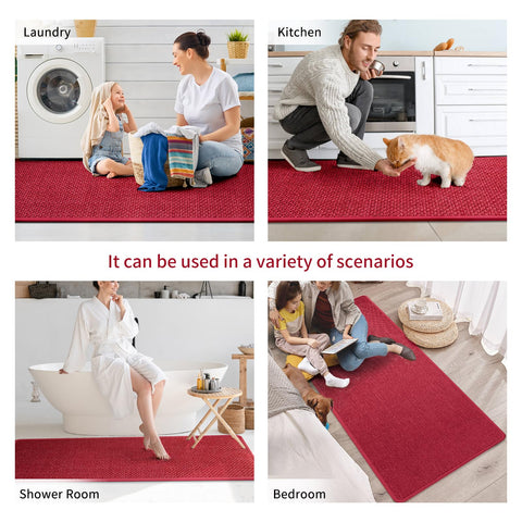 YDKGL versatile kitchen rug suitable as front door or entryway decor.