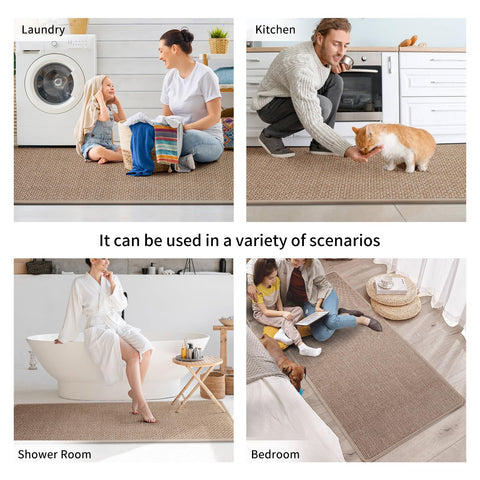 YDKGL machine-washable mat simplifies maintenance in busy homes