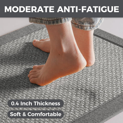YDKGL non-slip bottom grips the floor to reduce slipping.