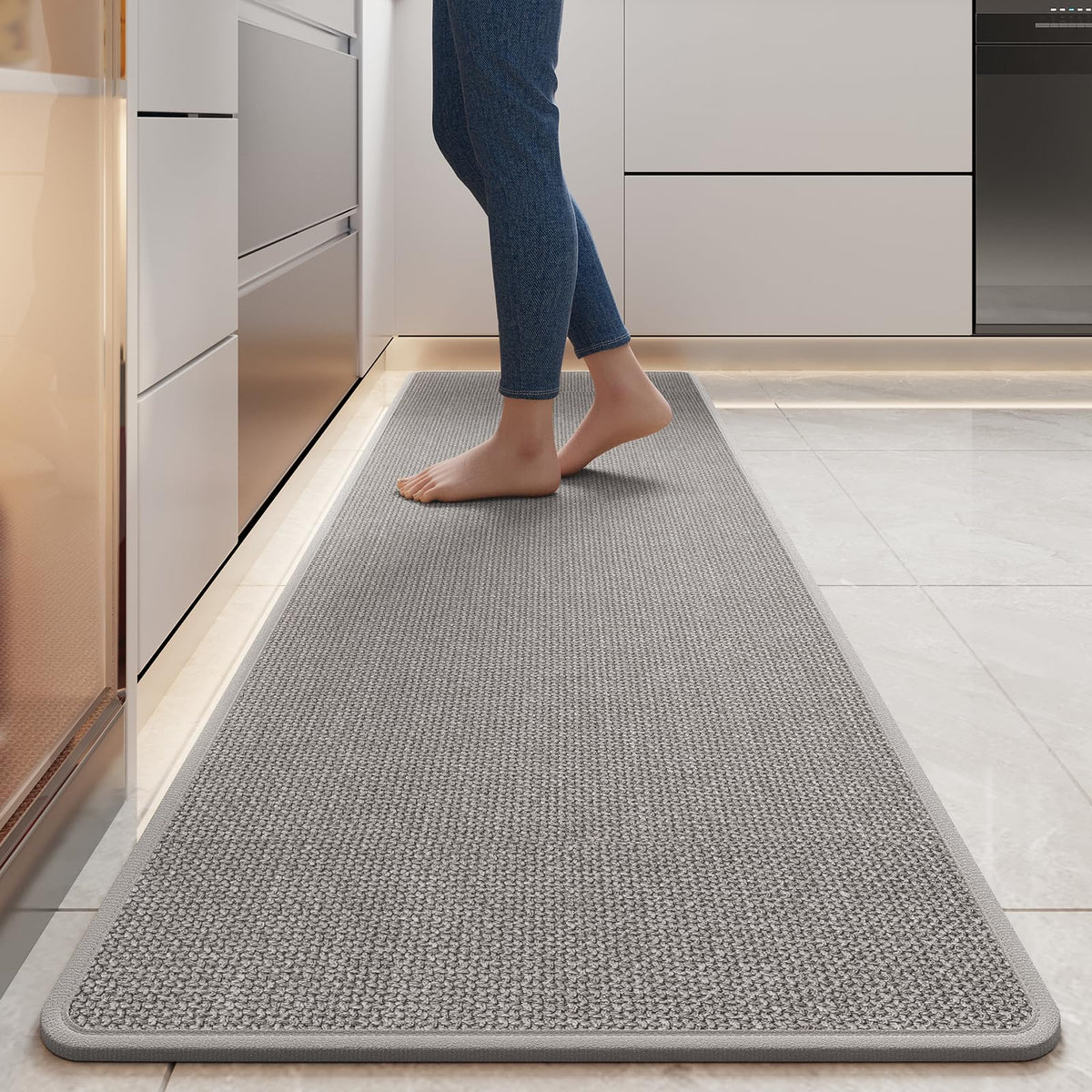 YDKGL water-absorbent runner top view helps keep floors dry after cooking.