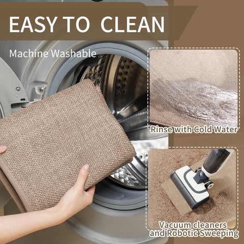 YDKGL water and oil absorbent runner keeps floors clean and dry.