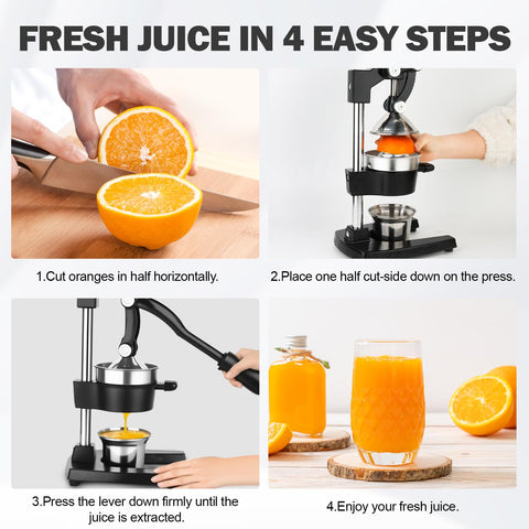 YDXHXH juicer measuring cup shows 15-ounce capacity for precise prep
