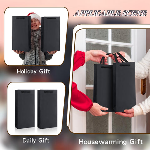 Yeaqee reusable wine bag versatile for gifting and storage.
