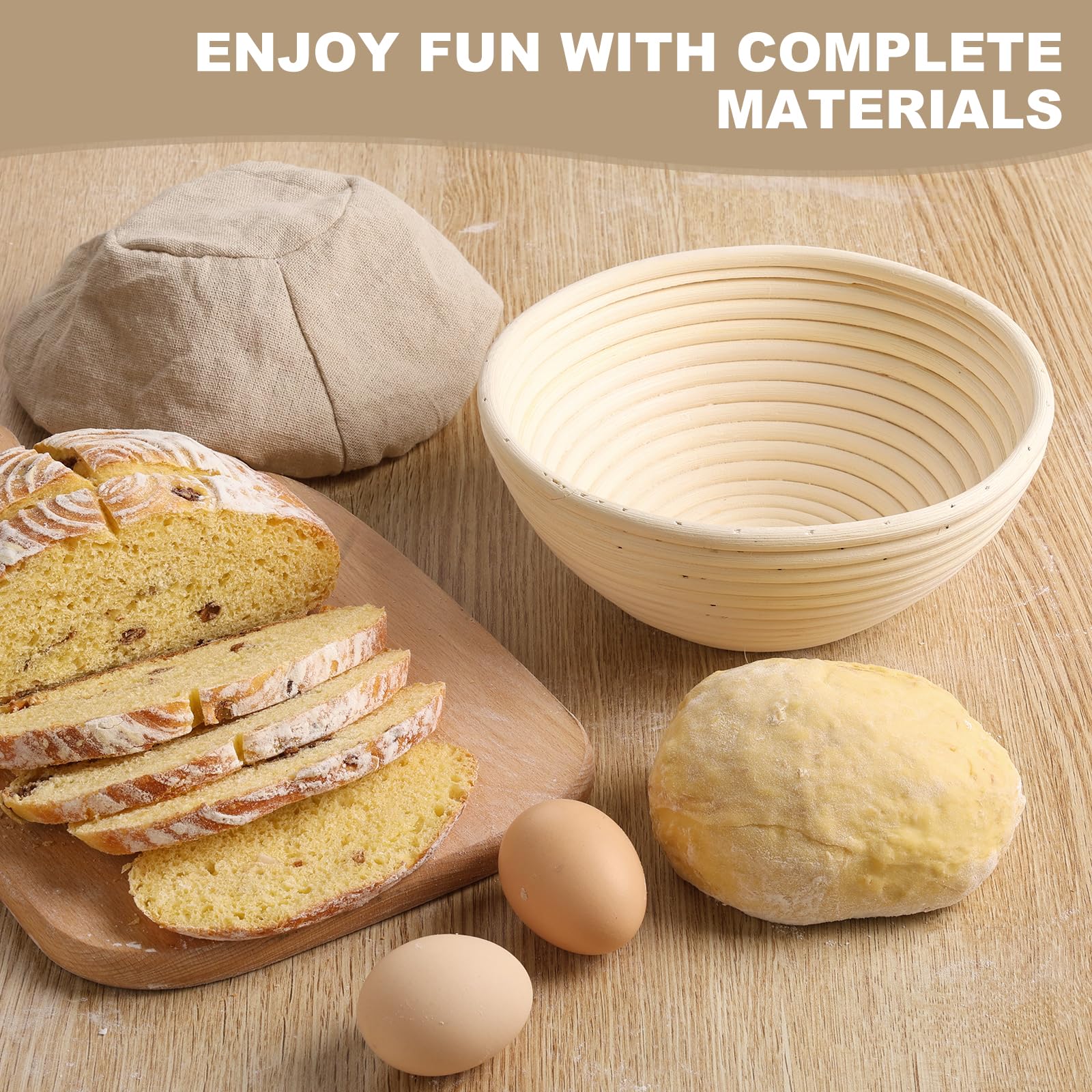 Yeatruojeet gift-worthy bread making kit for bakers.