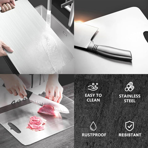 YEAVS oven-safe cutting board in oven-ready setup