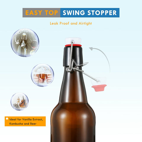 YEBODA bottle cap closeup highlighting stainless steel and gasket for reuse