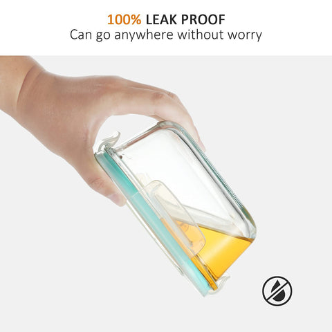 YEBODA freezer-safe glass storage preserves portions for later