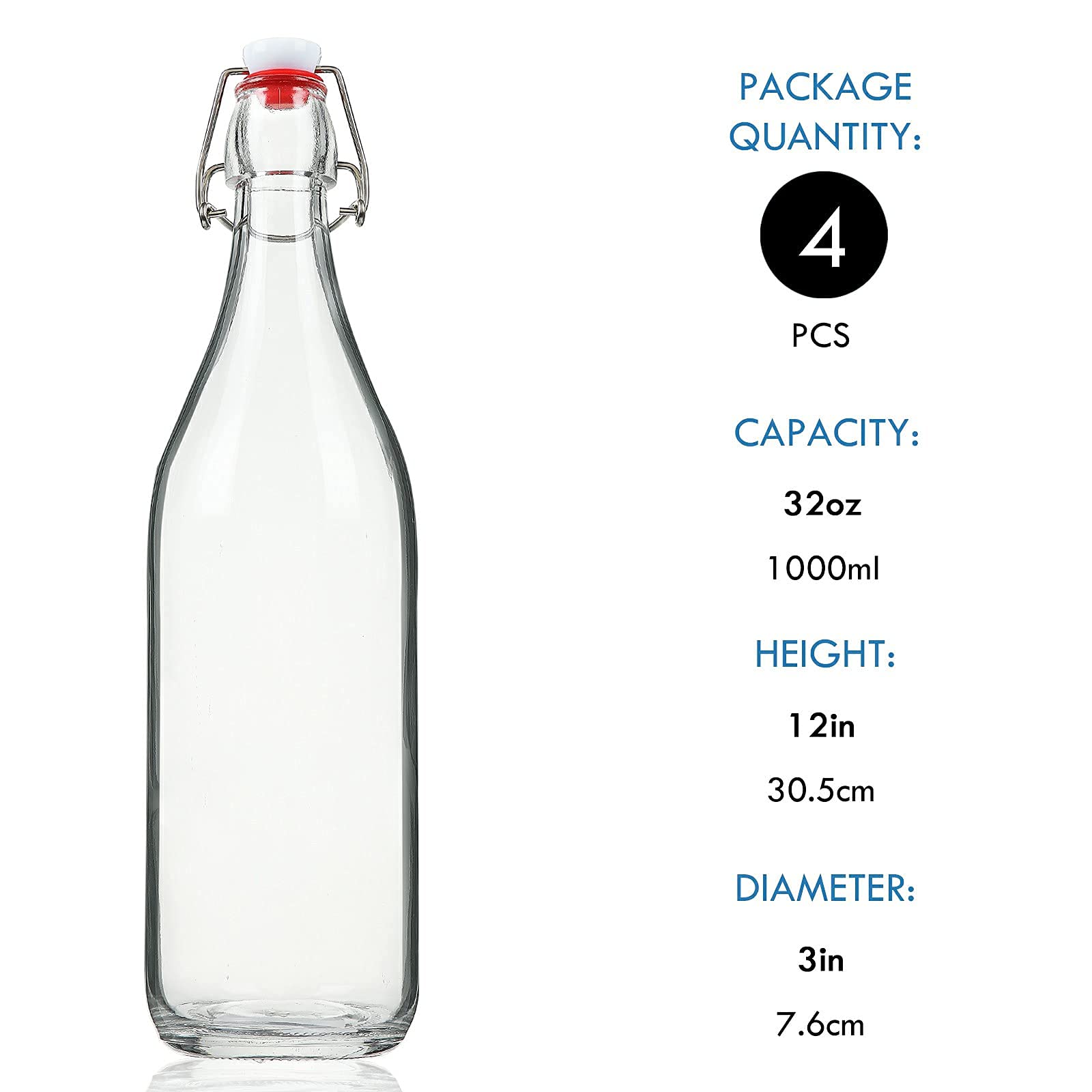 YEBODA bottles ideal for home beer and kombucha fermentation